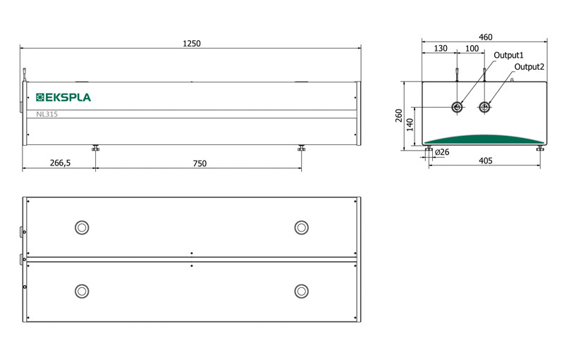 Ekspla NL310 高能量纳秒调Q激光器