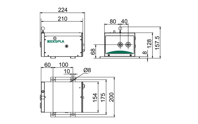 NL300系列高能量电光调Q激光器