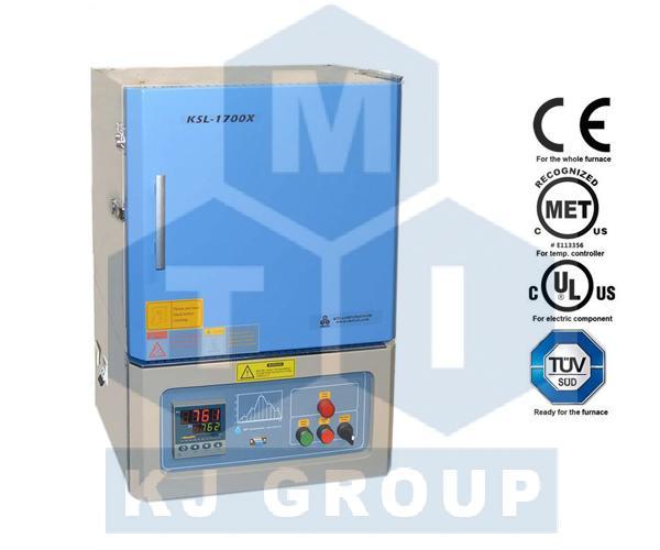 1750°C(3.4升）高温箱式炉--KSL-1750X-A1