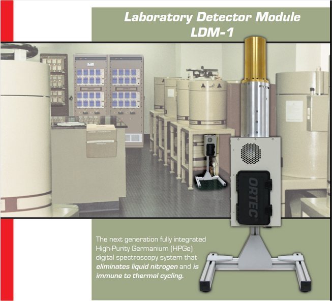 AMETEK ORTEC LDM-1一体化电制冷(HPGe)谱仪
