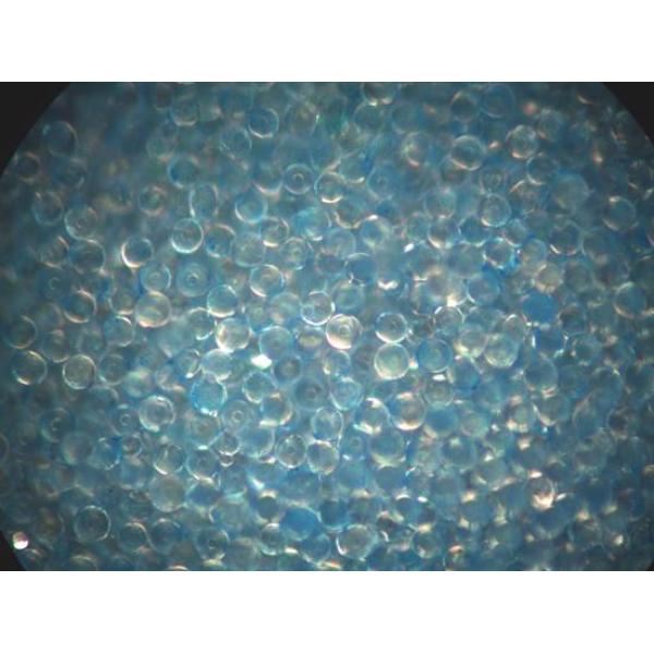 蓝色荧光镀膜玻璃微球