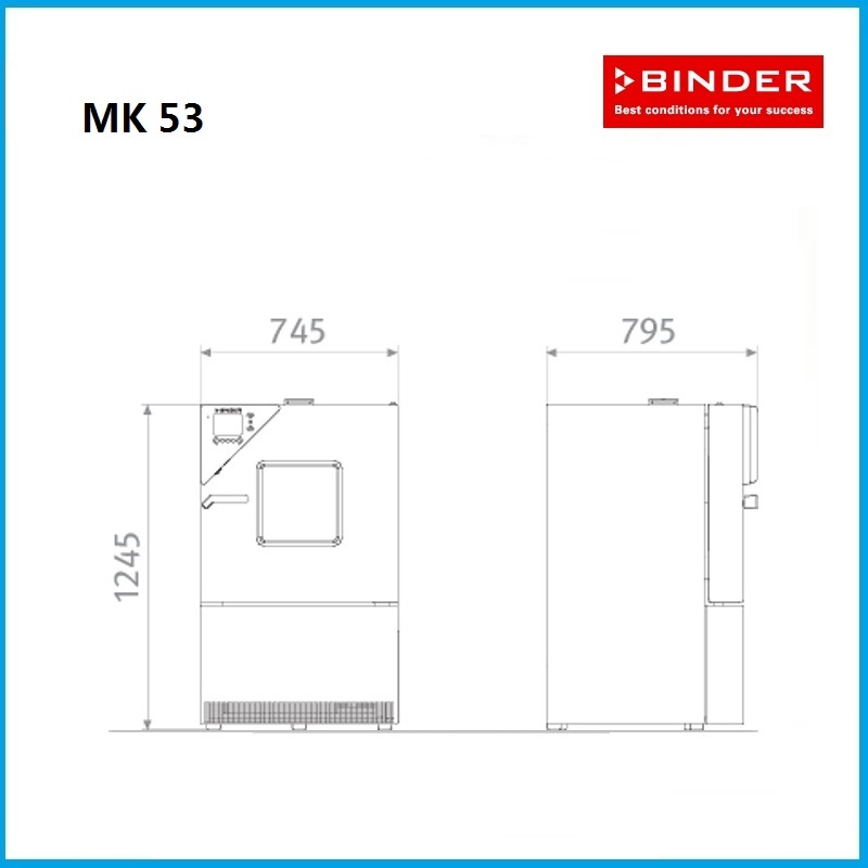 德国Binder材料老化试验箱 MK 53