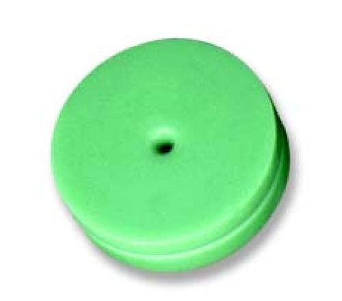不粘连高级绿色隔垫 8010-0207 11 mm, 中心导针孔