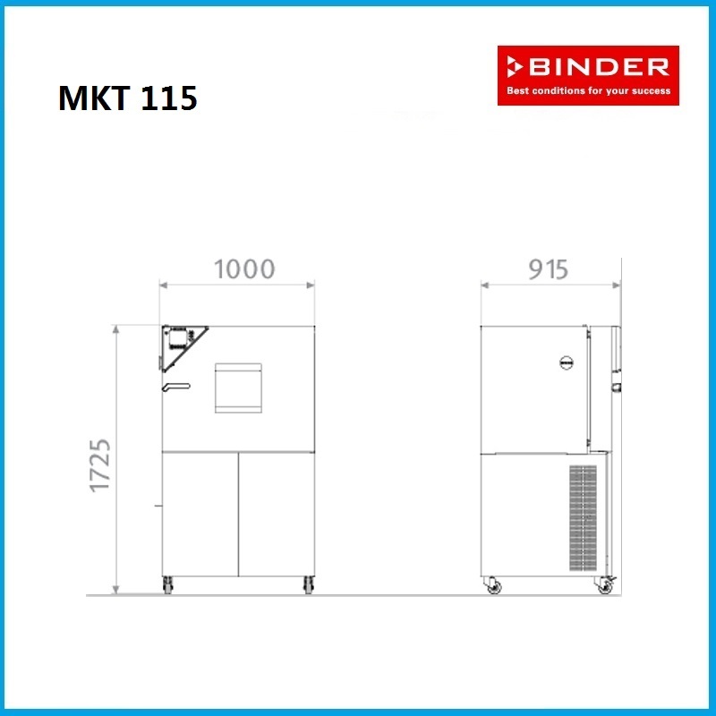 宾德Binder  MKT 115 高精度冷热测试箱