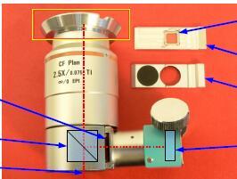 2.5倍 尼康 显微镜 白光干涉镜头