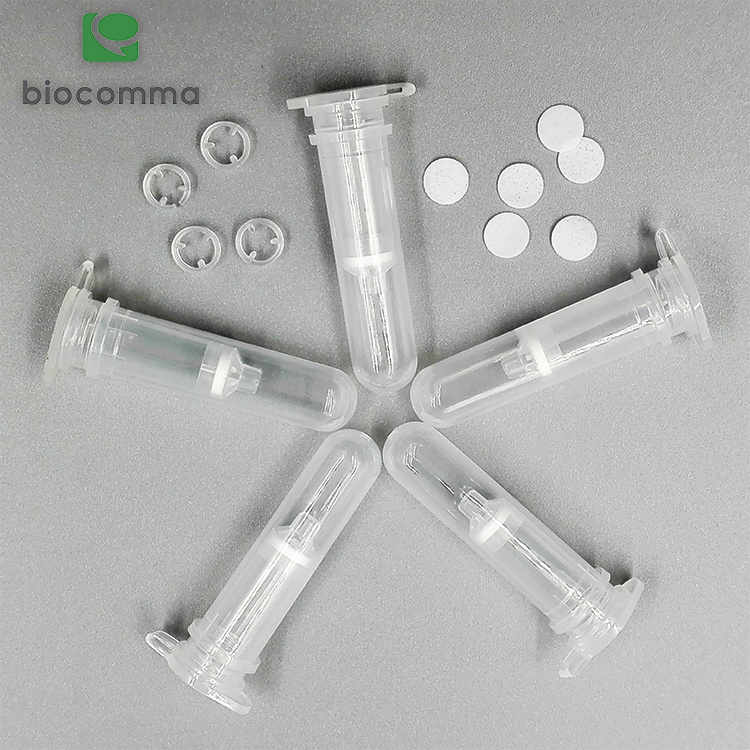 质粒小提柱30ug/2ml外管带盖离心柱/dna吸附柱/核酸提取柱