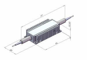 2&#181;m高功率光纤隔离器