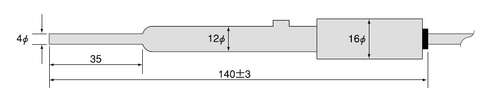 MCF-40表面测量pH电极，含一体参比电极