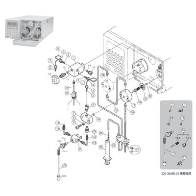 LC-10ADvp 输液单元部件    228-39079-92