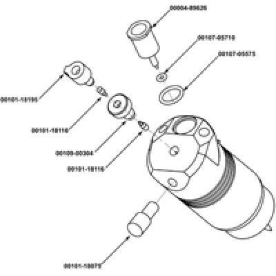 KBr FTIR Sealed Cell 0.5mm