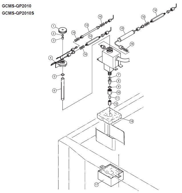 GCMS-QP2010仪器常用备件  221-41286