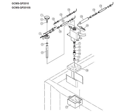 GCMS-QP2010仪器常用备件  221-41286