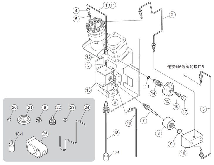 SIL-10ADvp 自动进样器部件  670-10321-03