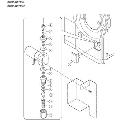 GCMS-QP2010、QP2010S仪器常用备件 201-30051 201-30051