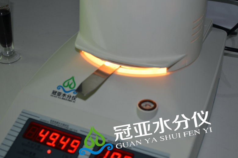 石墨水分检测仪,电池粉末水分仪深圳冠亚电子科技有限公司