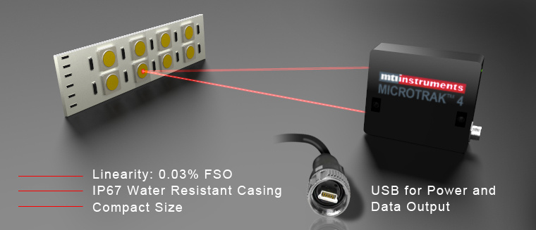 MTII+Microtrak 4+Laser displacement sens