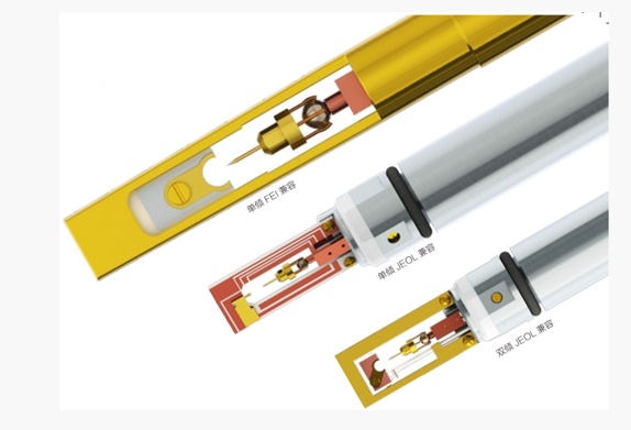 扫描探针式TEM电学系统