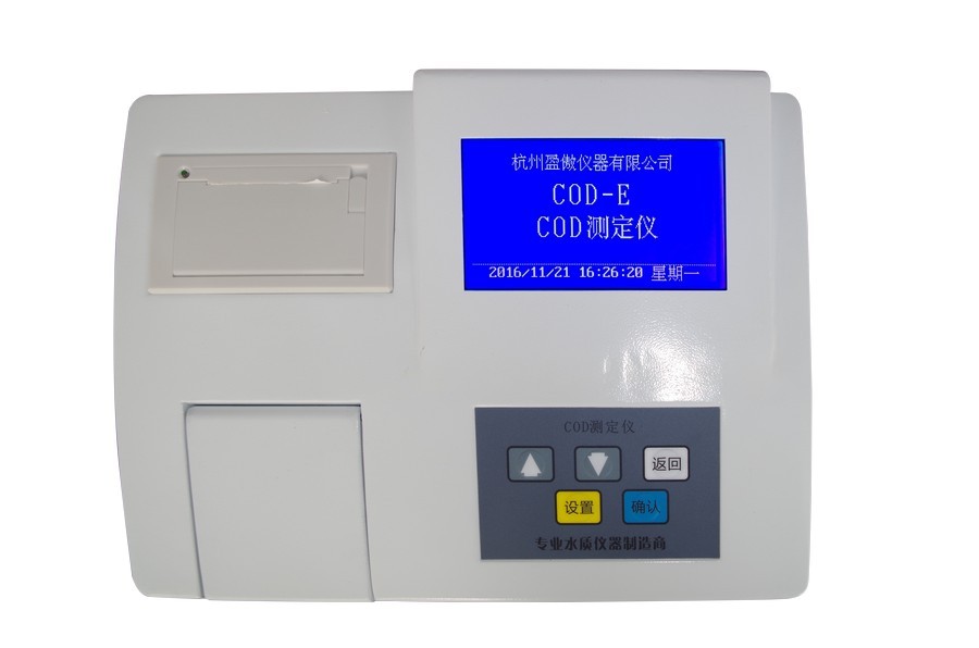 盈傲打印款COD快速检测仪COD-E型