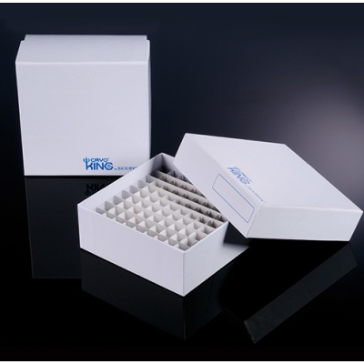 巴罗克Biologix 2英寸100格覆膜纸冷冻盒