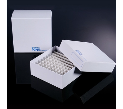 巴罗克Biologix 3英寸100格覆膜纸冷冻盒
