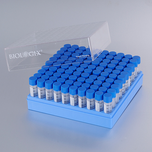 巴罗克0.5mL蓝色盖体至尊二维码冻存管套装