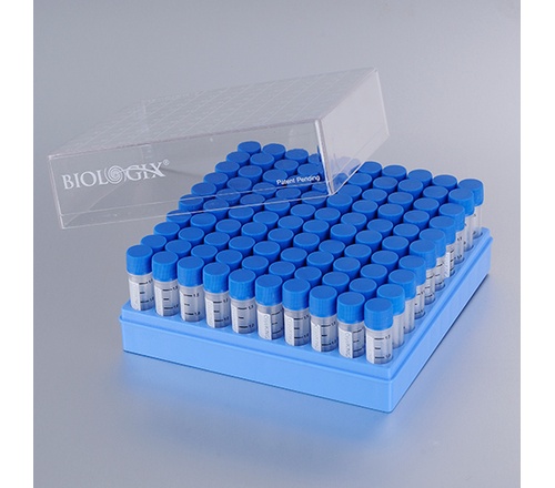 巴罗克0.5mL蓝色盖体至尊二维码冻存管套装