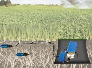 SMEC300土壤水分、温度、电导率传感器