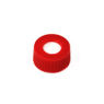 红色 螺旋颈帽 硅胶隔垫 100/pkg 186002129