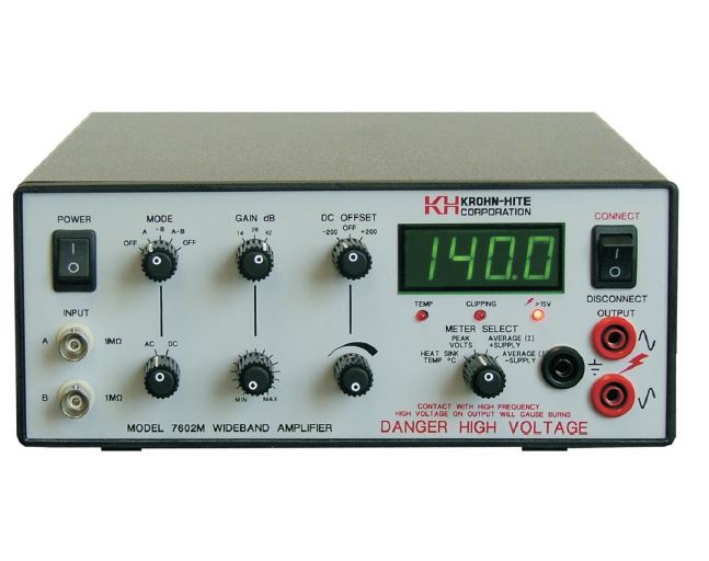 Krohn-Hite Model7600/7602 宽带功率放大器