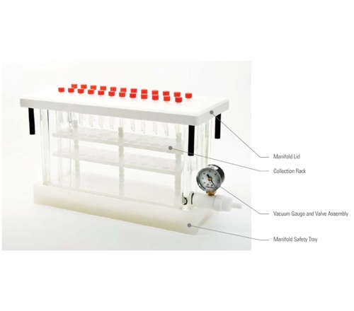 HyperSep&#8482; 玻璃室真空多联器   60104-232