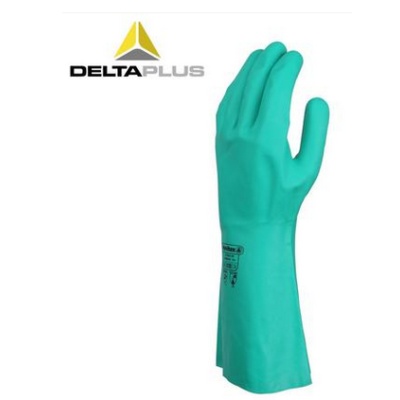 201802代尔塔高性能防化丁腈耐用手套无硅胶