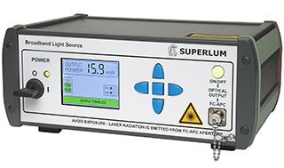 Superlum  M-S系列 台式宽带光源