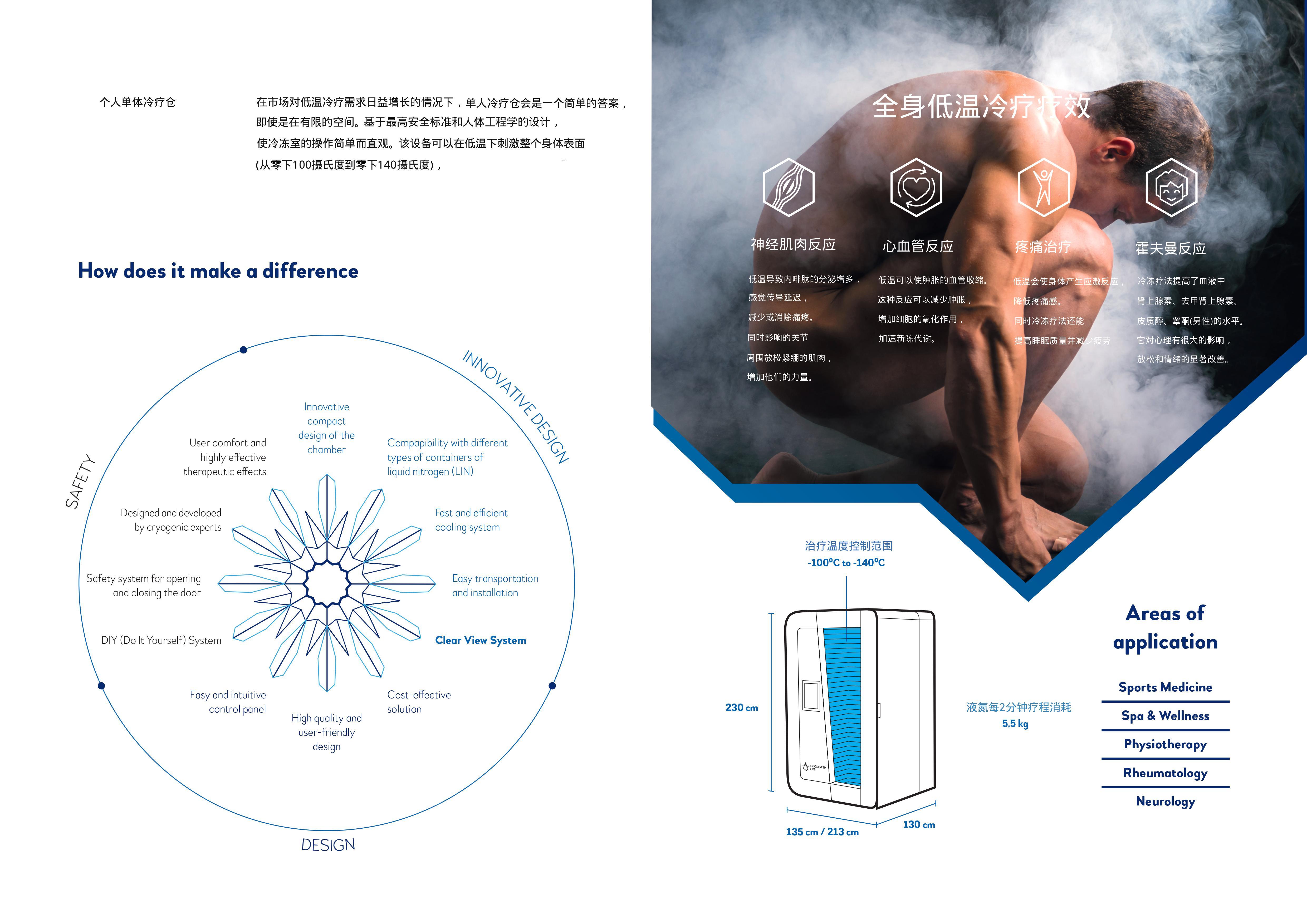 Krio/Cryo超低温液氮冷疗舱室系统