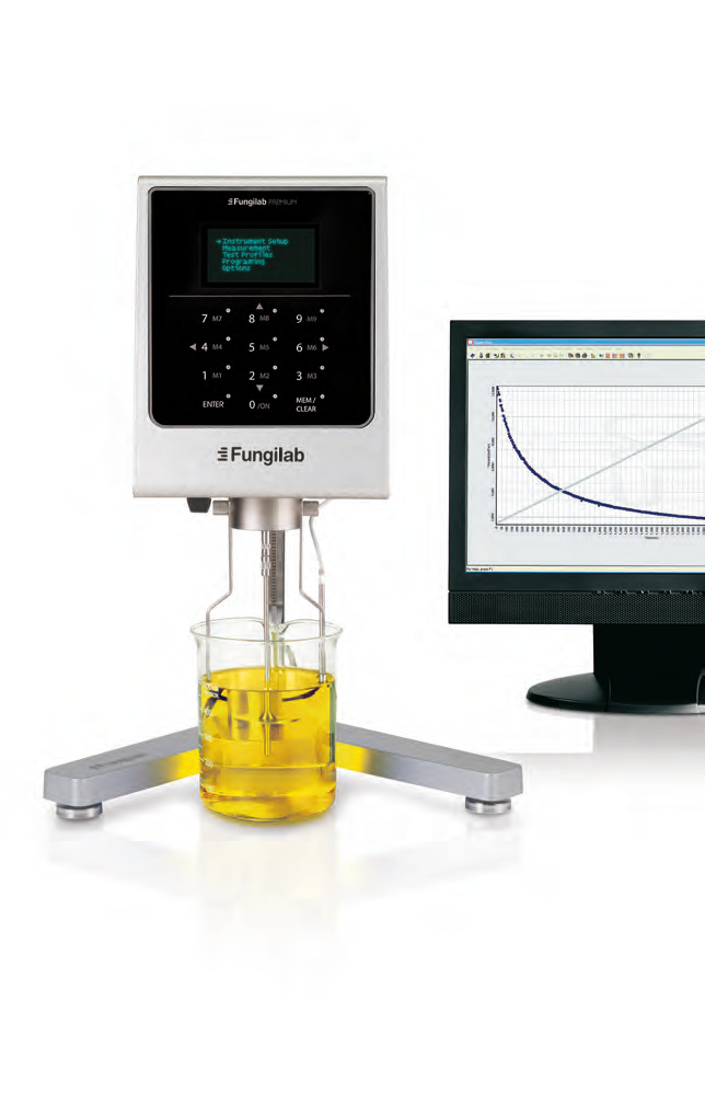纺吉莱博Fungilab Premium 旋转粘度计