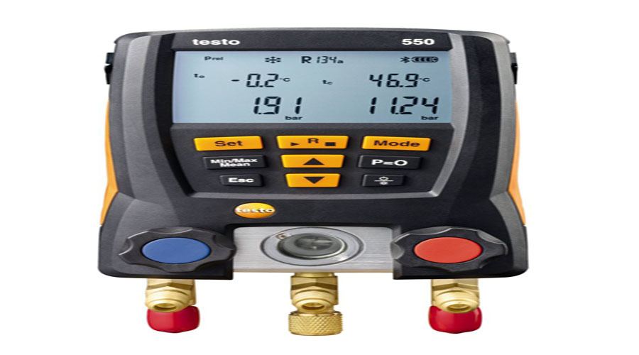 德图 testo 550 - 智能基础级电子冷媒表组