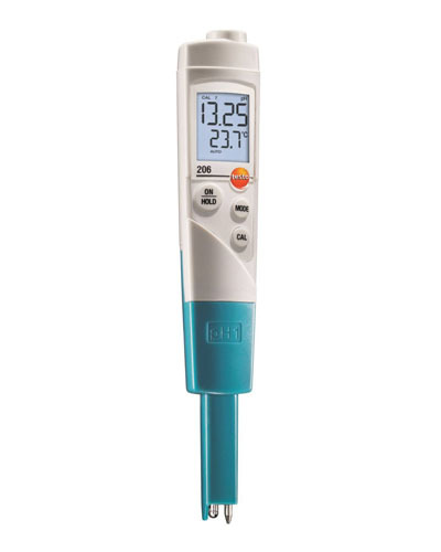 德图 testo 206-pH1 - pH酸碱度/温度测量仪