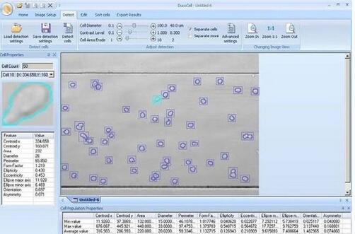DucoCell微流体细胞工作站软件