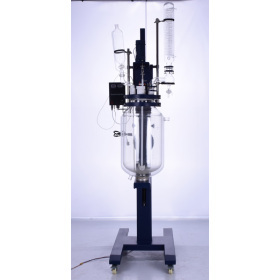 HEB-10L升降双层玻璃反应釜