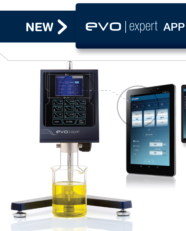 Fungilab进口品牌EVO多功能旋转粘度计 标配软件、 手机APP 
