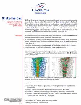 LaVision 体式粒子跟踪测速系统（4D-PTV）