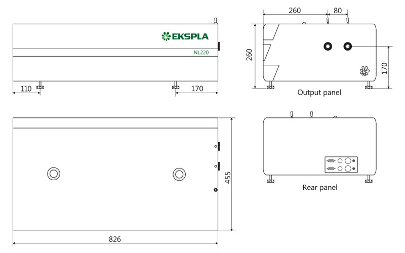 Ekspla NL220型 高能量千赫兹纳秒激光器