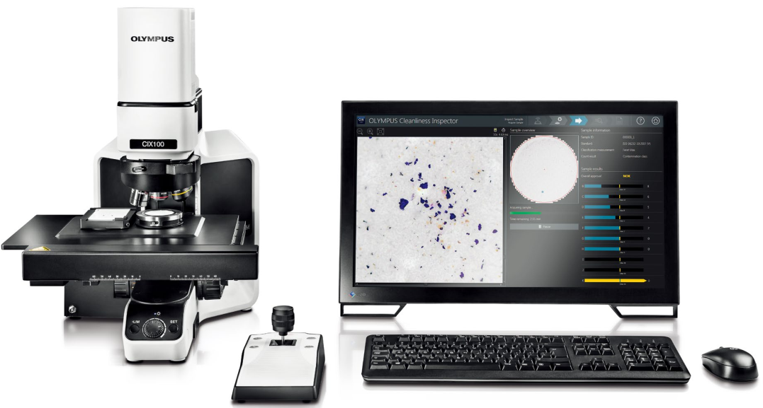 Olympus技术清洁度显微镜检测系统CIX100