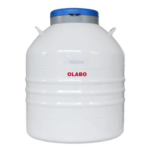 欧莱博大口径YDS-115-216-FS 液氮罐
