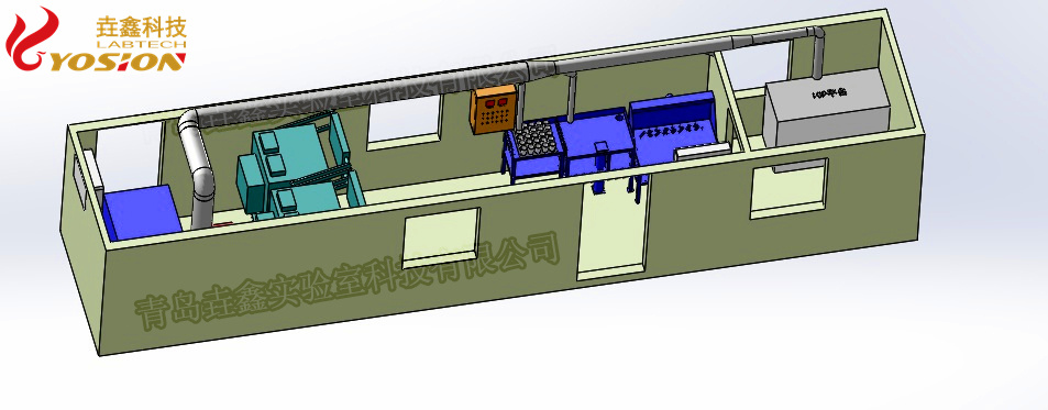 垚鑫YM-40H移动式集成实验室