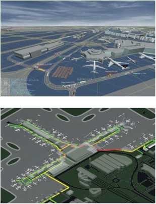 机场飞机流仿真系统，机场容量评估系统