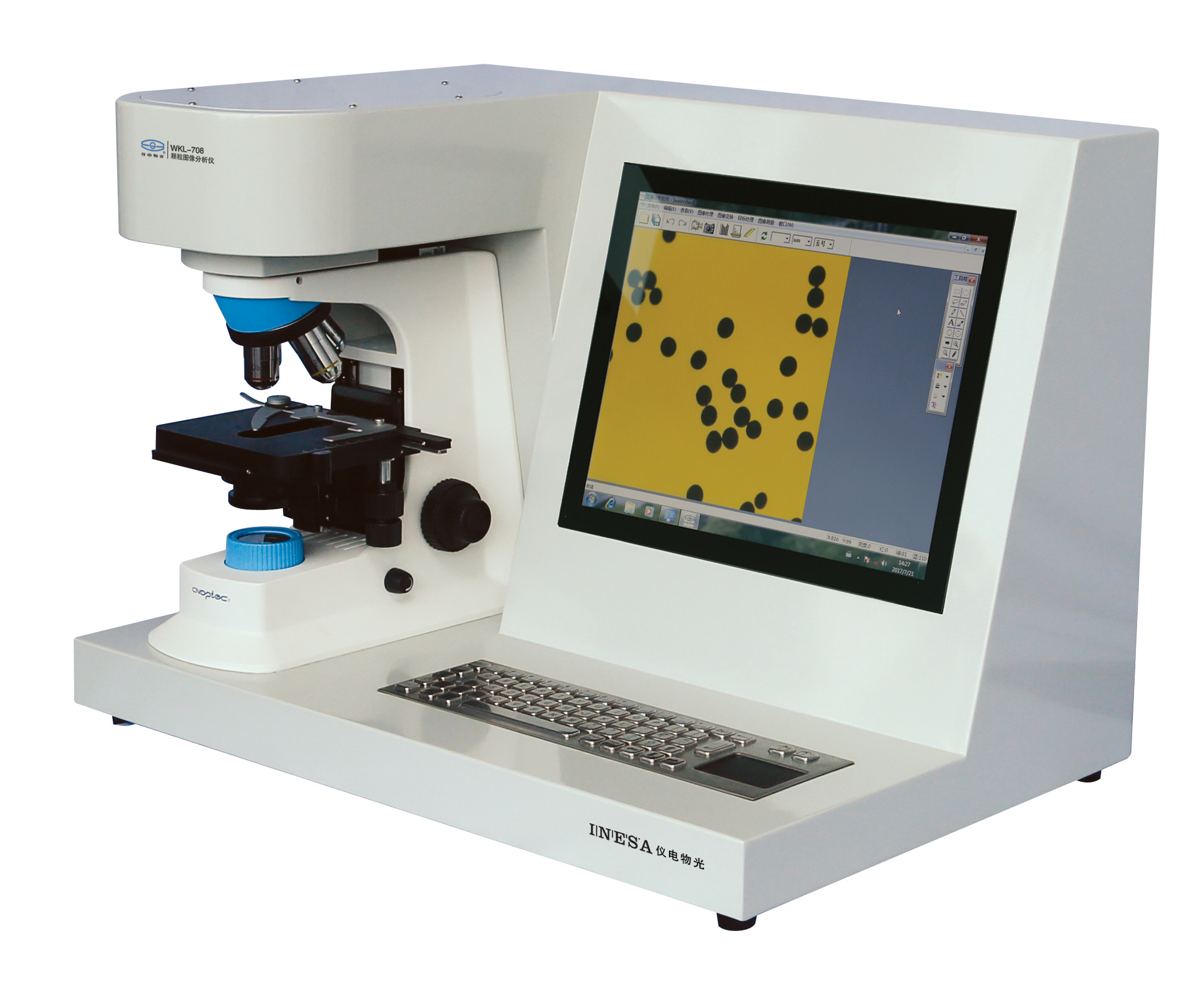 仪电物光WJL-708颗粒分析仪（进口显微镜）