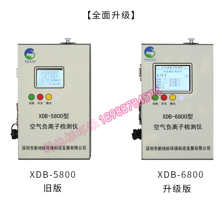 新地标XDB-5800负离子检测仪