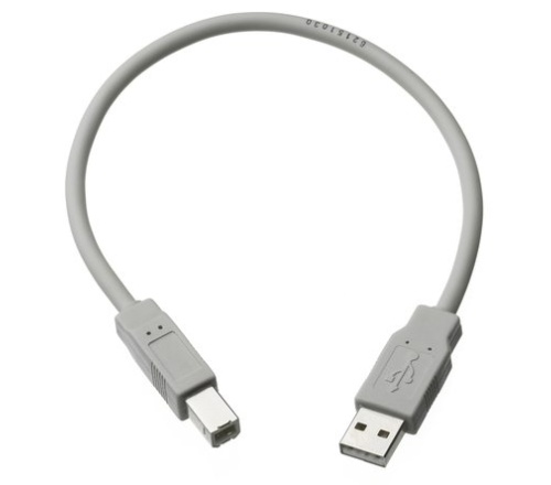 瑞士万通 电缆，USB A - USB B / 0.6米 | 6.2151.030