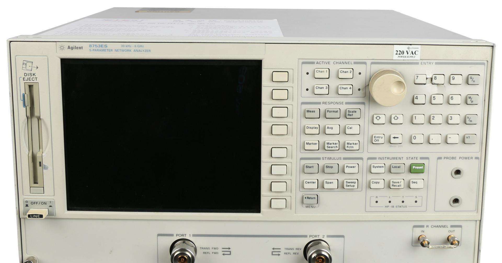 现货出售大量8753ES射频网络分析仪双端口 