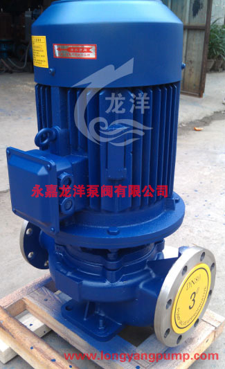 ISG单级单吸立式管道泵型号